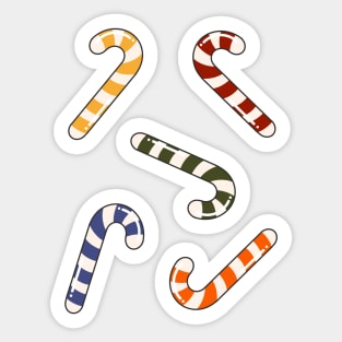 Candy Cane Sticker